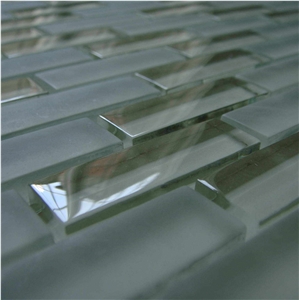 High Quality Glass and Marble Mosaic Tile (HCM-X-052)