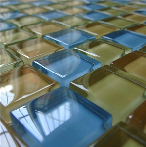 High Quality Glass and Marble Mosaic Tile (HCM-X-053)
