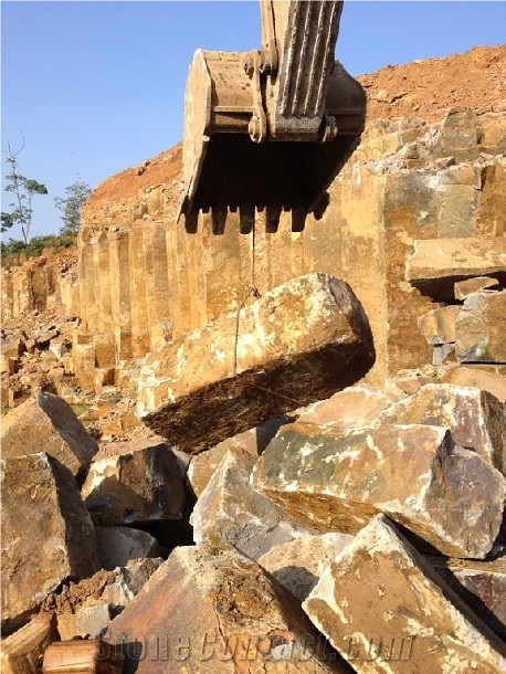 Basalt Quarry, Basalt Block, Zhangpu Black Basalt Block