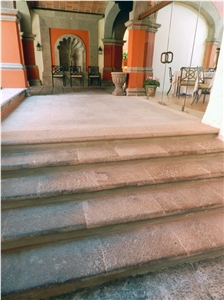 Cafe Penuela Limestone Steps