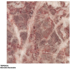 Tepeaca Rose Marble Tiles, Mexico Red Marble