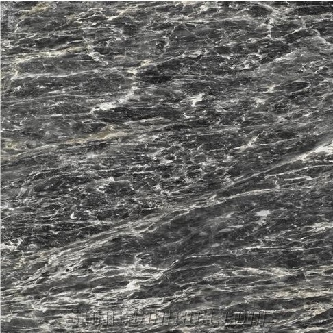 Jaguar Marble Tile,high Level Appearance,dark Grey Series with Little White Veins,rare Golden and Red Veins