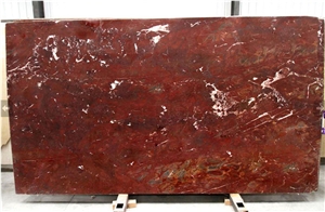 New Rosso Damasco Marble Slabs
