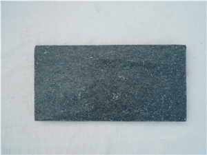 Black Quartzite Mushroom Stone