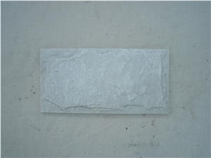 China White Slate Mushroom Wall Stone