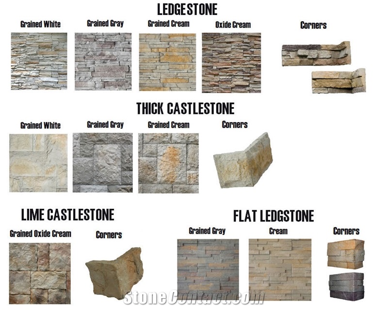 Ledge Stone Wall Panel, Castle Stone Panels from United States ...