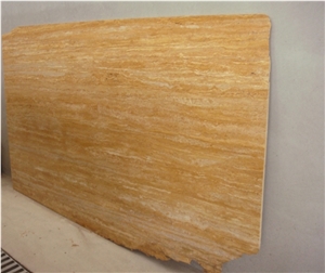 Turkey Yellow Travertine Slabs & Tiles