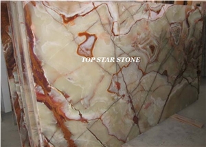 Light Green Onyx Slabs & Tiles