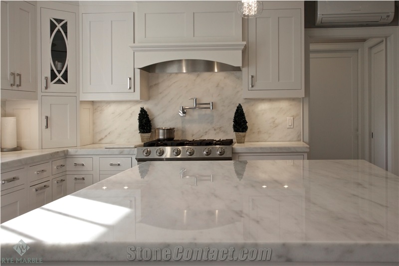 Imperial Danby Marble Honed Mamaroneck Country Kitchen