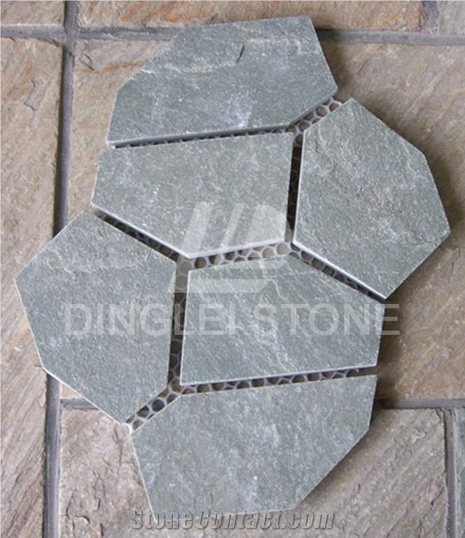 Grey Slate Nartural Cultured Stone, Grey Slate Flagstone