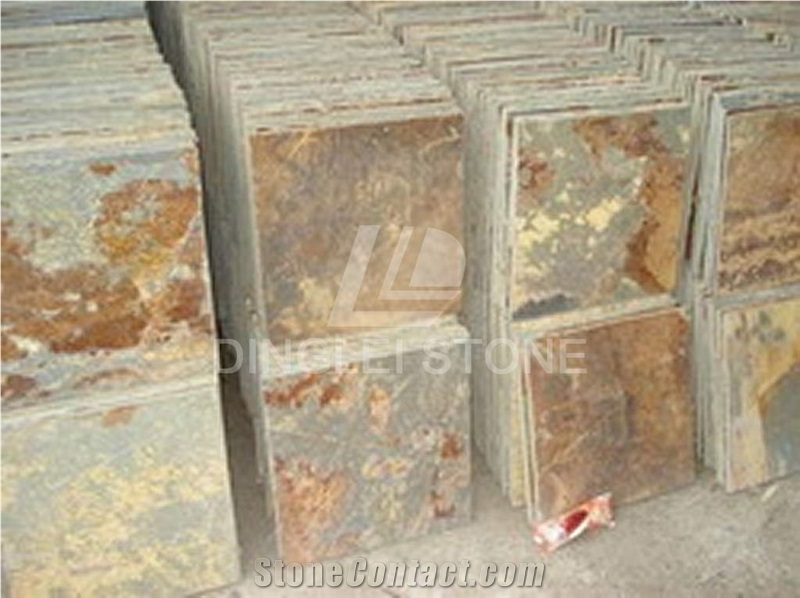 Rusty Slate Tile & Slab, China Rusty Slate