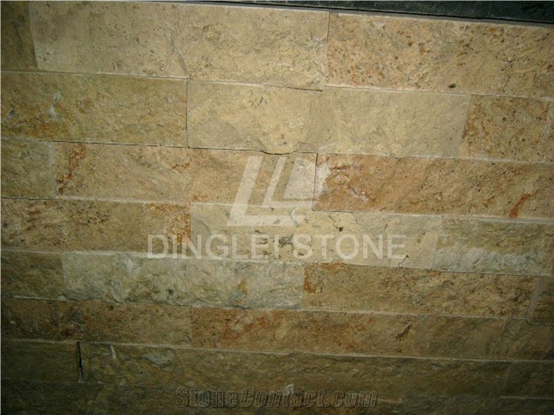 Yellow Natural Slate Cultured Stone