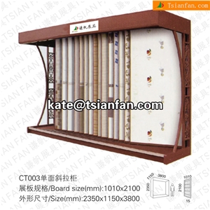 Ct003 Chinese Display Stand Rack for Stone Tile