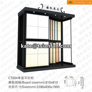 Ct004 Sliding Style Ceramic Tiles Display Racks