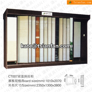 Ct007 Popular Metal Ceramic Tile Display Rack Stand