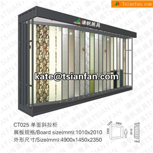 Ct025 Ceramic Tiles Exhibit Booth Display Rack