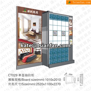 Ct029 Building Materials Accessories Metal Kiosk Displays Racks