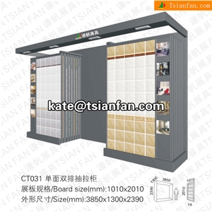Ct031 Quick Show Display with Large Stocking Shelves and Poster