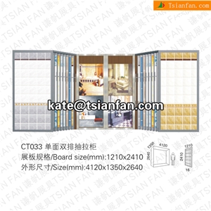 Ct033 Display Stands for Ceramic Tiles Shop Products /Clothes /Advertising