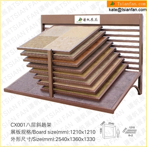 Cx001 Display Stand Rack for Wall Tile Cut-to-size Tile