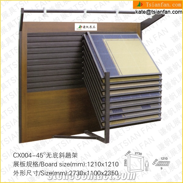 Cx004 Flooring Laminate Display Rack Tile Display Stand