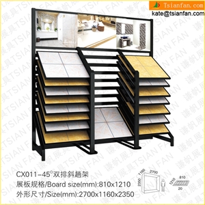 Cx011 High Quality Wall Tile Floor Tile Display Stand Rack
