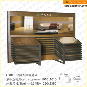 Cx016 Exhibition Bathroom Ceramic Tiles Display Stand