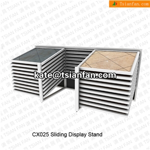 Cx025 Free Standing Ceramic Tile Display Rack