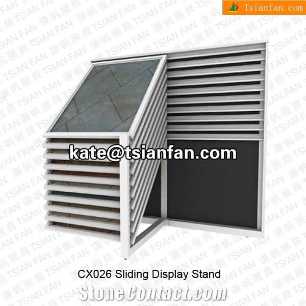 Cx026 Flooring Laminate Display Rack and Ceramic Tiles Display Stand