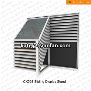 Cx026 Flooring Laminate Display Rack and Ceramic Tiles Display Stand