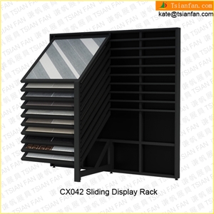 Cx042 Stone Tile Sliding Style Display Stand
