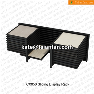 Cx050 Mdf Panel Floor Tile Metal Display Stand