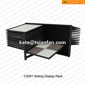 Cx061 Roofing Tile Showroom Design Display Rackstone