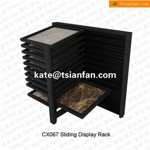 Cx067 Display Unit Of Glass Mosaic Tile Display Stand