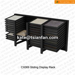 Cx069 High Quality Floor Tile Price Display Rack