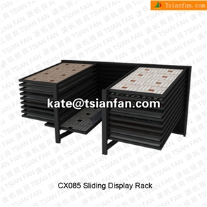 Cx085 Factory Direct Sale Ceramic Tile Showing Display Stand