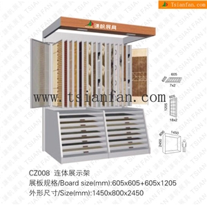 Cz008 Ceramic Racks,Ceramic Tile Displays,Tile Display Rack System
