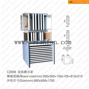 Cz009 Ceramic Racks,Ceramic Tile Displays,Tile Display Rack System