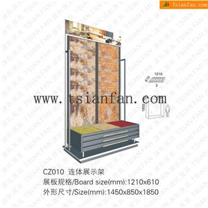 Cz010 Ceramic Racks,Ceramic Tile Displays,Tile Display Rack System