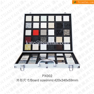 Px002 Stone Tiles Display Suitcase, Stone Fair Sample Boxes, Sample Cases