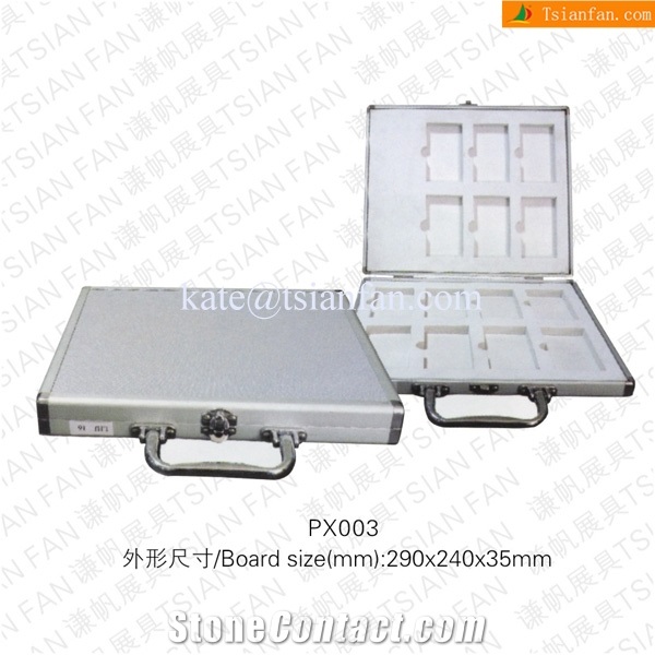 Px003 Stone Tiles Display Suitcase, Stone Fair Sample Boxes, Sample Cases