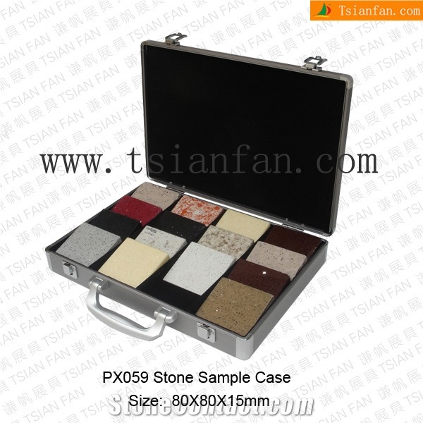 Px059 Granite Sample Case, Marble Sample Box,