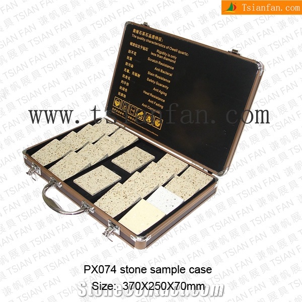 Px074 Sample Box ,Stone Sample Case,Stone Display Sample Box