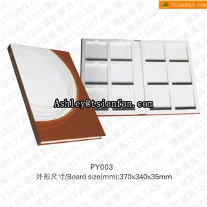 PY003 Samplebook,plastic Sample Book,acrylic Display Book