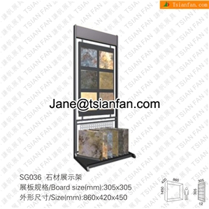 Sg036 Multi Color Stone Display Rack