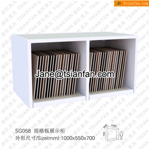 SG058 Glazed Ceramic Tile Display Rack