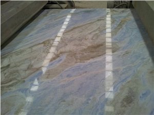Blue Marble Slabs, China Blue River Marble Tiles