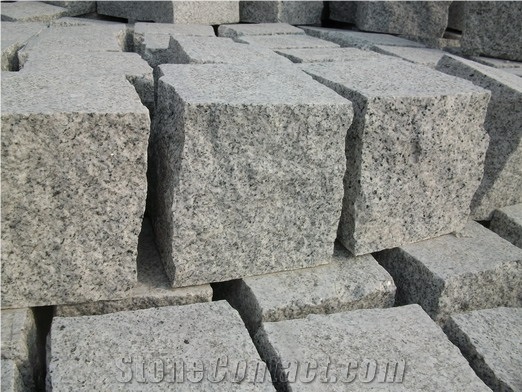 G603 Grey Granite Cobble Stone