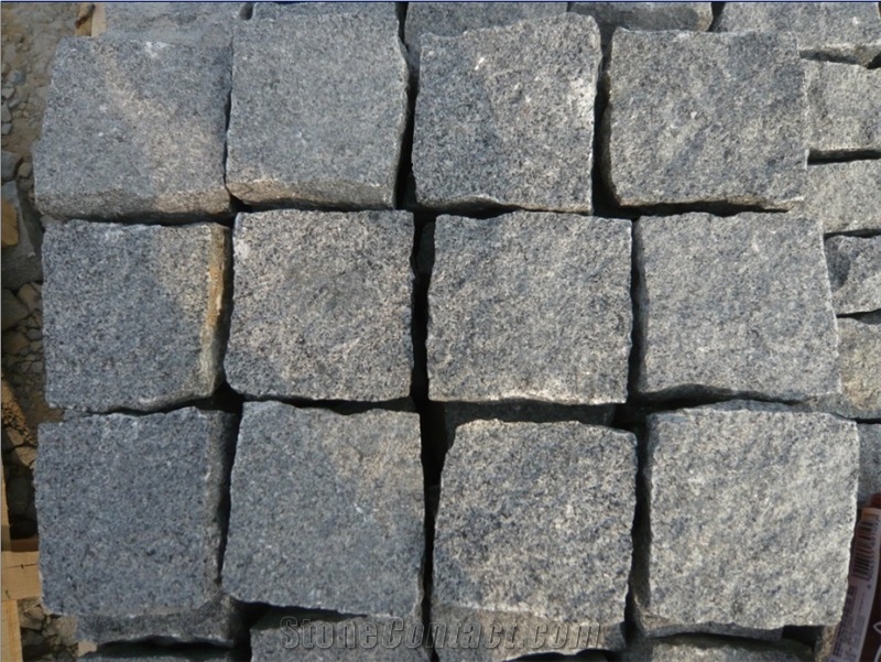 G654 Granite Cobble Stone, Grey Granite Cobble Stone