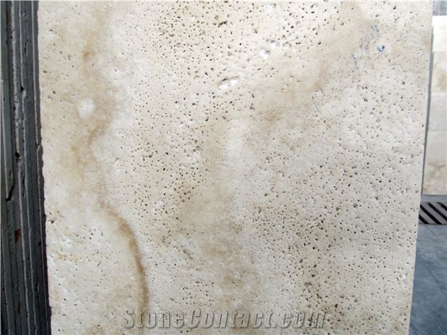 Iran Cream Leathery Beige Travertine Tiles & Slabs, Floor Covering Tiles, Walling Tiles